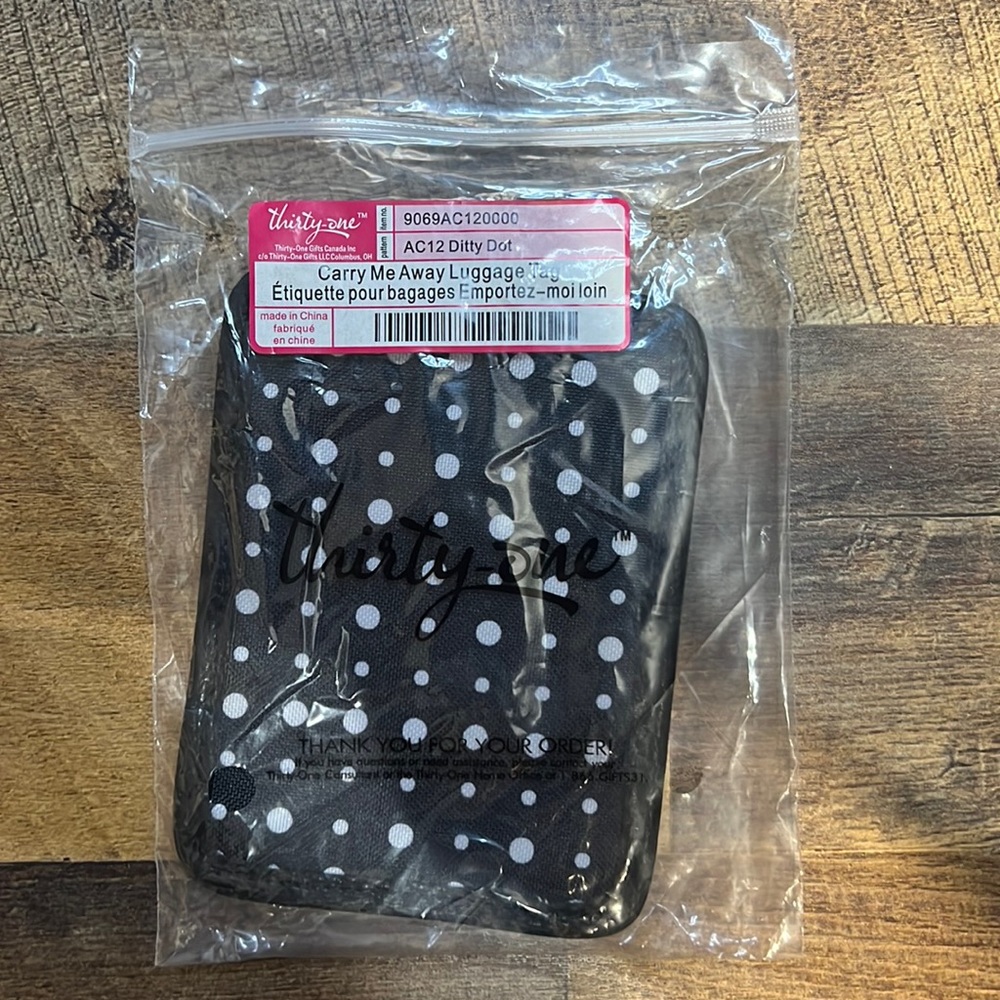 Thirty-one Carry Me Away Luggage Tag